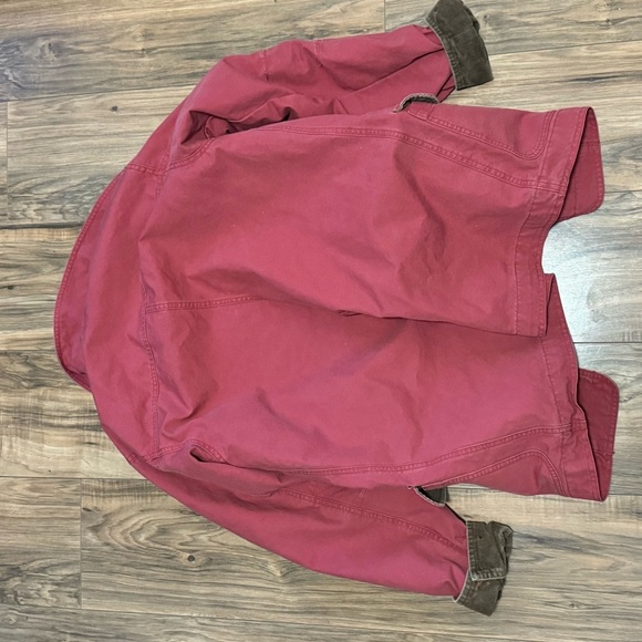 90s LL Bean red barn coat in size small - Picture 9 of 9